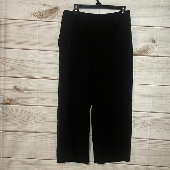 White House Black Market Pants - White House Black Market Wide Leg Crop Pant - 8- C4